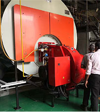 WNS Oil Gas Fired Steam Boiler