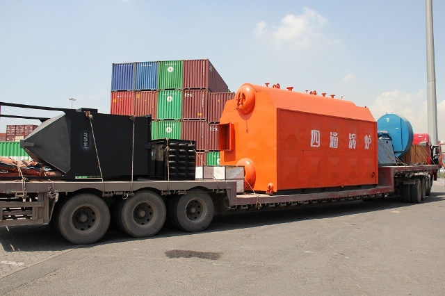 10 ton Biomass Fired Steam Boiler in Guyana