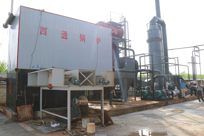 3500KW YLW Wood Fired Thermal Oil Boiler for Indonesia Plywood Production Line