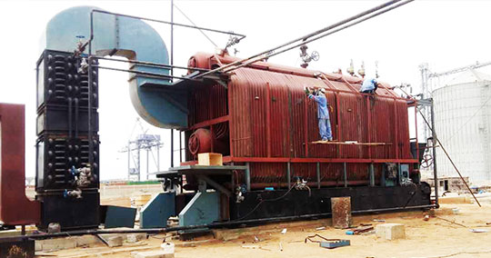 15ton Coal Fired Membrane Boiler in Pakistan