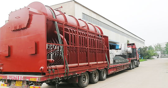 8 ton Biomass Fired Steam Boiler in Ecuador