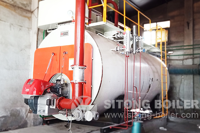 181 PSI Pressure Oil Gas Fired Packaged Boiler for Towel Production Line