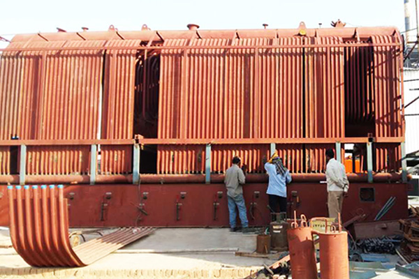 25 ton Coal Fired Chain Grate Steam Boiler Used for a Dairy Company in Cebu, Philippines