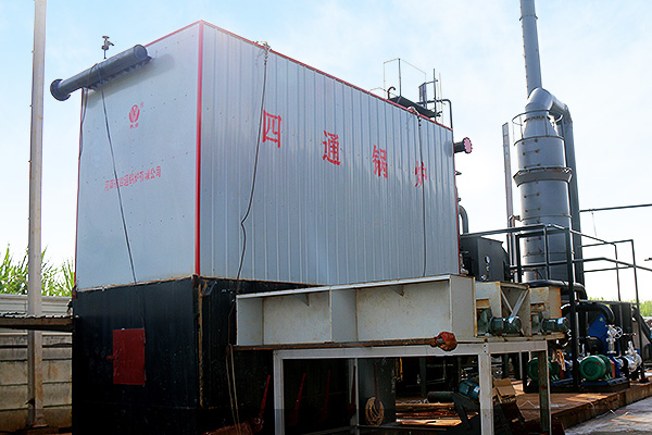 3500KW YLW Wood Fired Thermal Oil Boiler for Indonesia Plywood Production Line