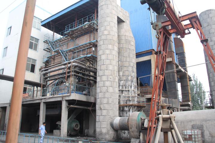 Turkey customers inspect the CFB boiler project