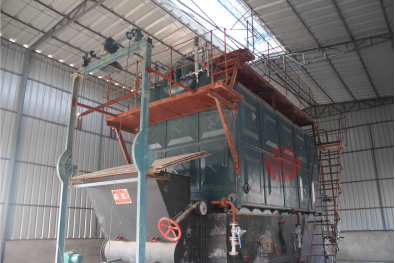 15ton SZL Series Water Tube Steam Boiler For UK Hotel Project