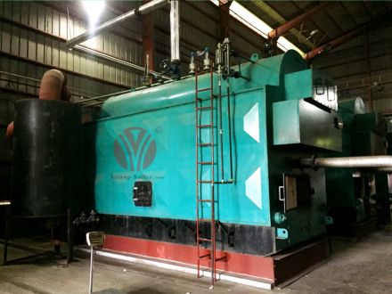 4ton DZH Series Coal Fired Moving Grate Boiler for Philippines Palm Oil Mill