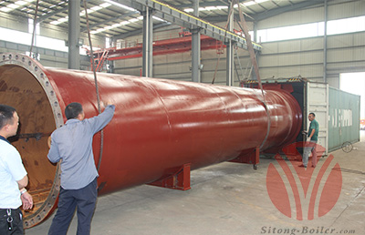 31m Industrial Autoclave for AAC (Autoclaved Aerated Concrete) plant 