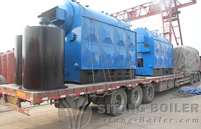 DZH Rice Husk Fired Boiler for Bangladesh Brewhouse