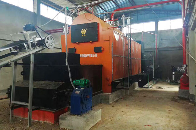 10 TPH Lenthen Grate Boiler in Bangladesh