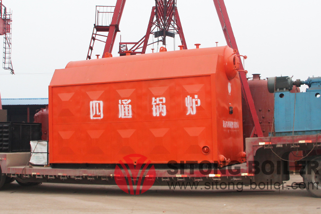 15ton SZL Series Water Tube Steam Boiler For UK Hotel Project