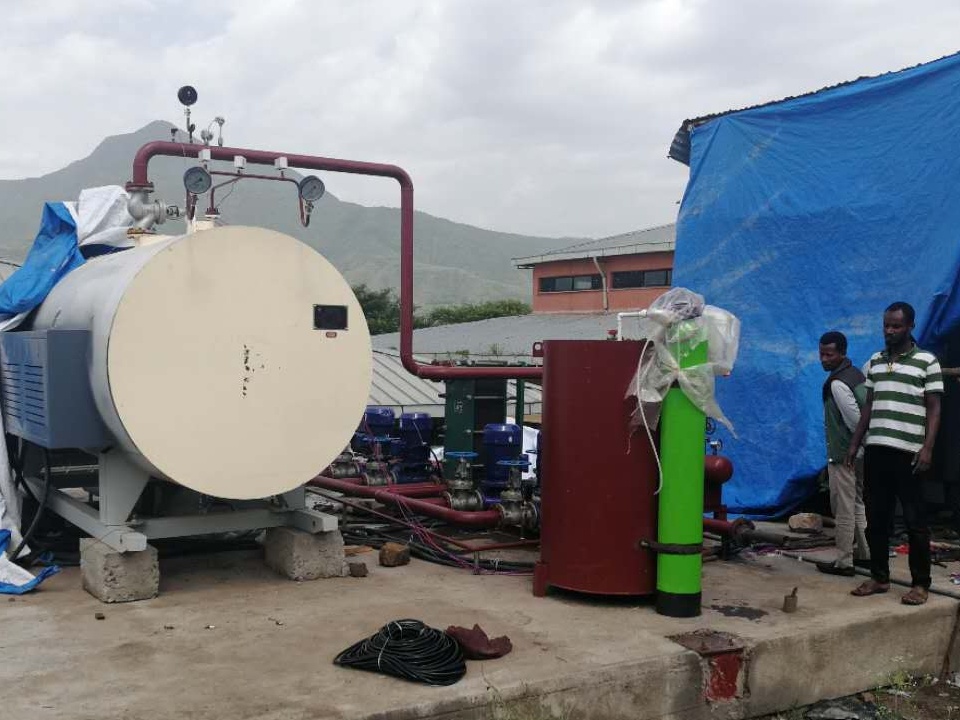 1745KW Electric Hot Water Boiler Used For Ethiopi