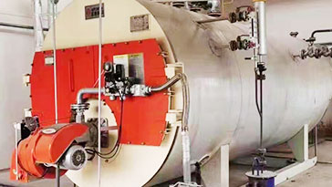 6 ton diesel & NG boiler success