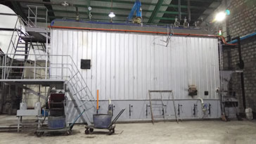 SZL 15 Ton Biomass Boiler Used In The Philippines