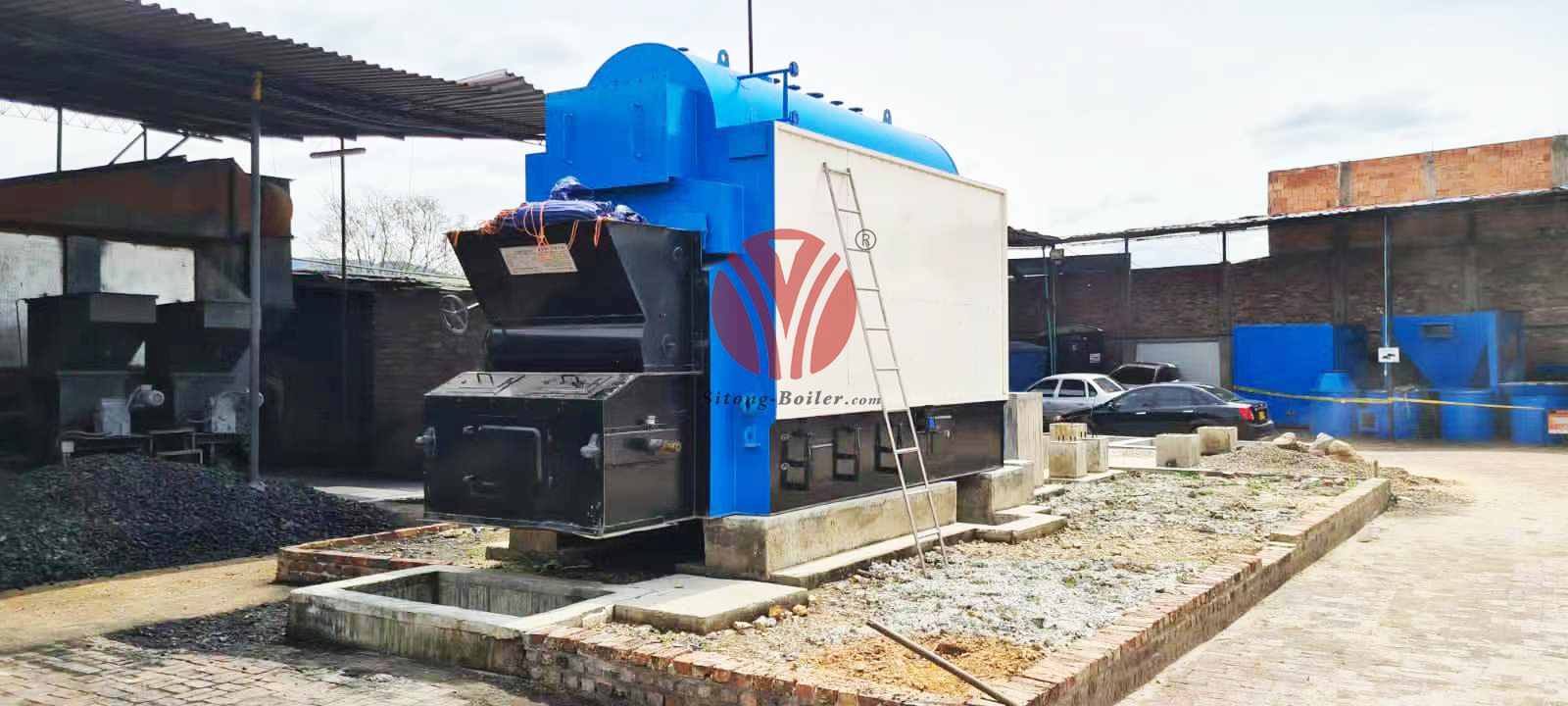 2 ton Coal-fired Steam Boiler for a Dairy Plant in Columbia