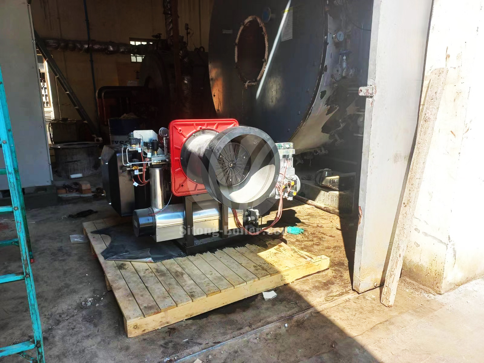 3 Million Kcal Thermal Oil Heater for Treatment of Kitchen Waste Oil in Myanmar 
