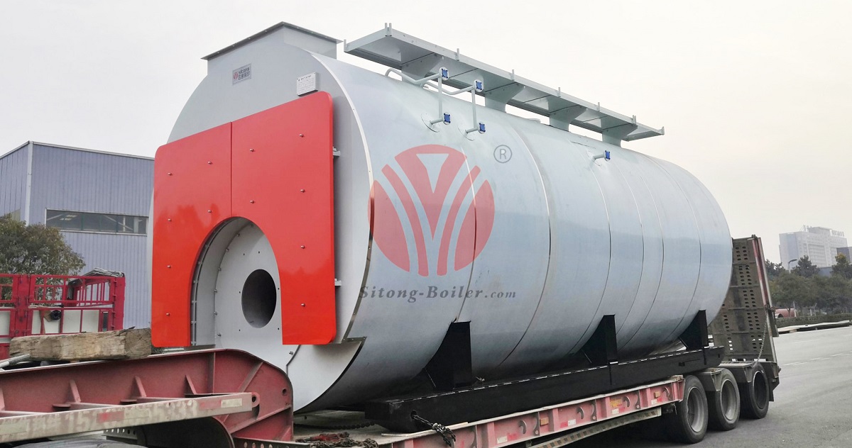 15 ton Condensing Gas Fired Steam Boiler Used for Paper Industry in the Philippines 