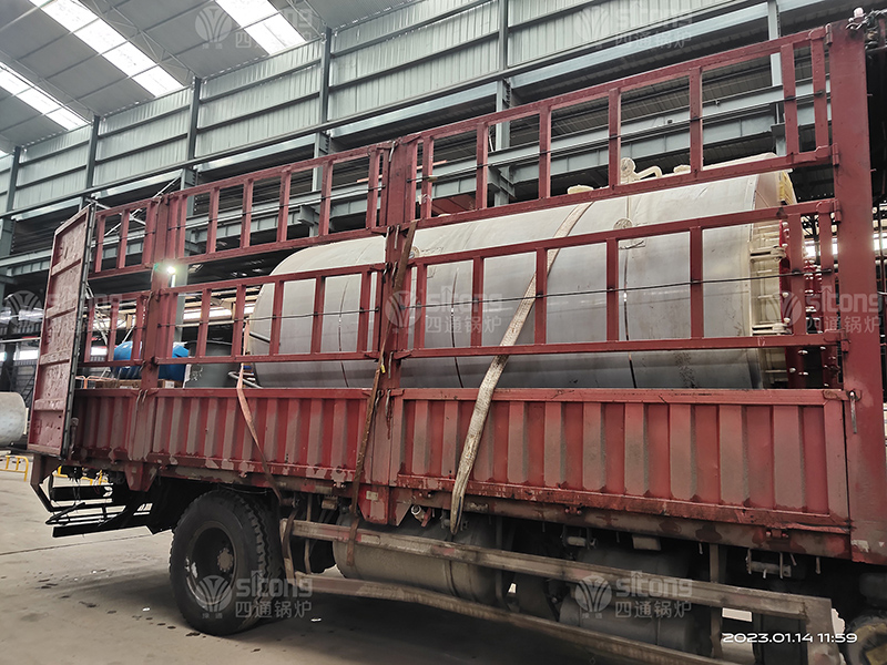 1.5 ton Oil Fired Steam Boiler Used for Production of a Textile Company In Bangladesh