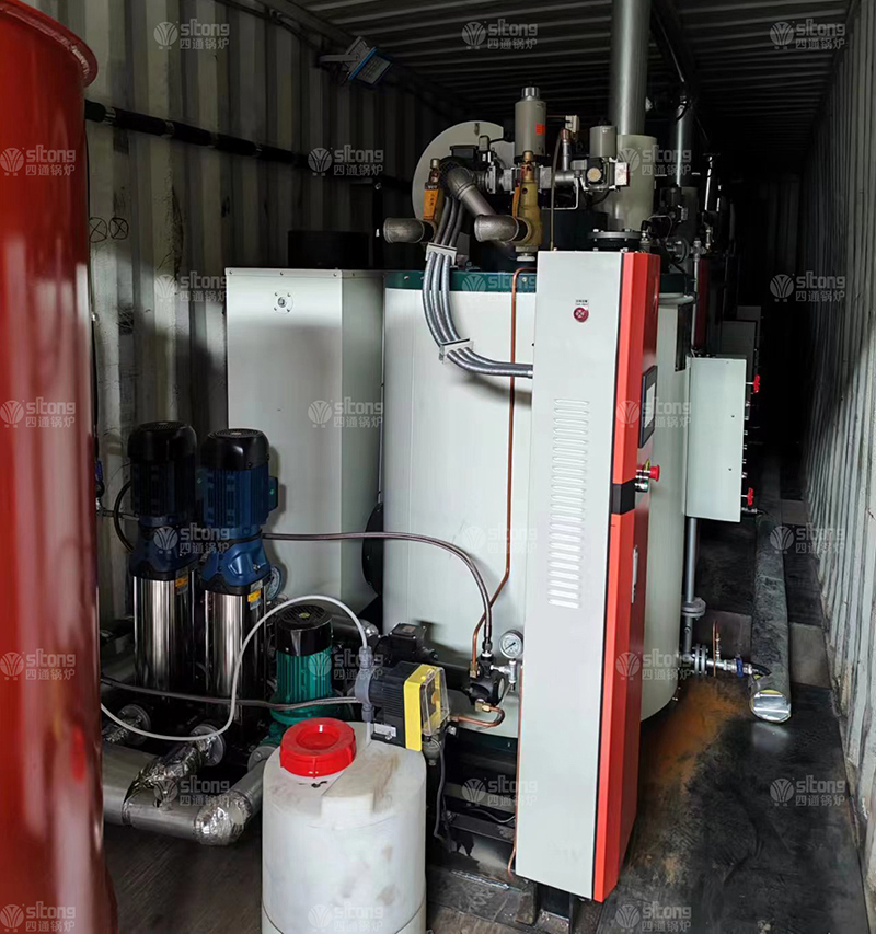 3 Sets of 0.7 ton Oil and Gas Fired Once Through Steam Boiler Used for a Winery in Australia