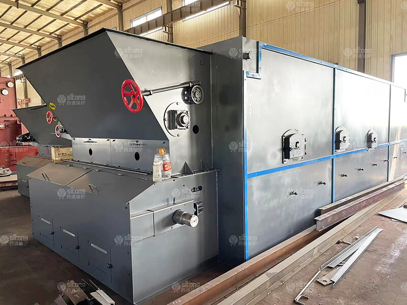 12 ton Biomass Fired Steam Boiler Used for Production of a Coconut Products Factory in Indonesia