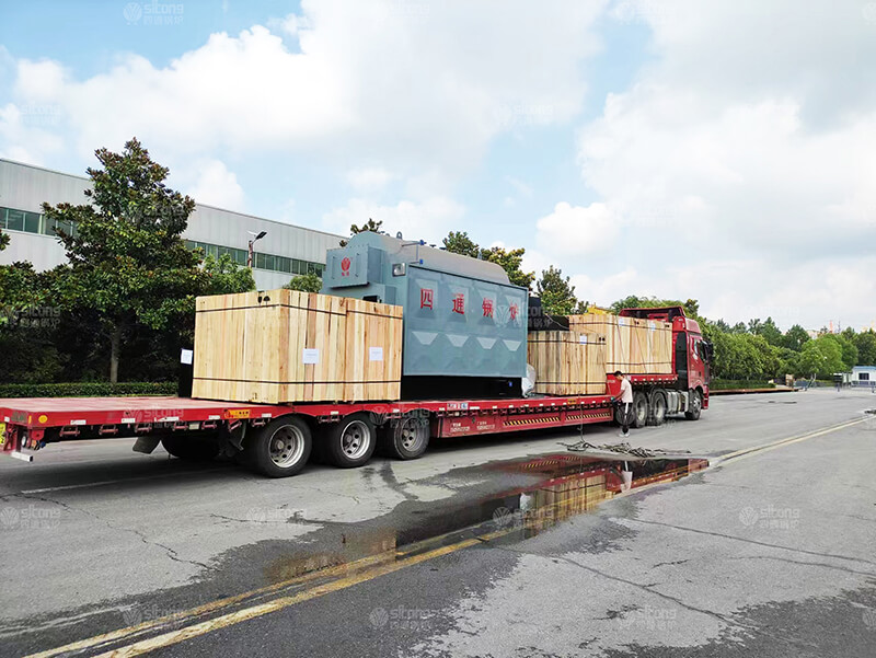 2 ton Single Drum Biomass Boiler Used for Production of a Paper Mill in Phnom Penh, Cambodia