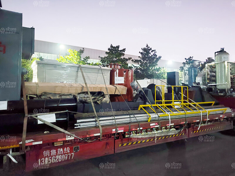 2ton Fixed Grate Biomass Boiler Used for Production of a Soybean Oil Factory in Togo