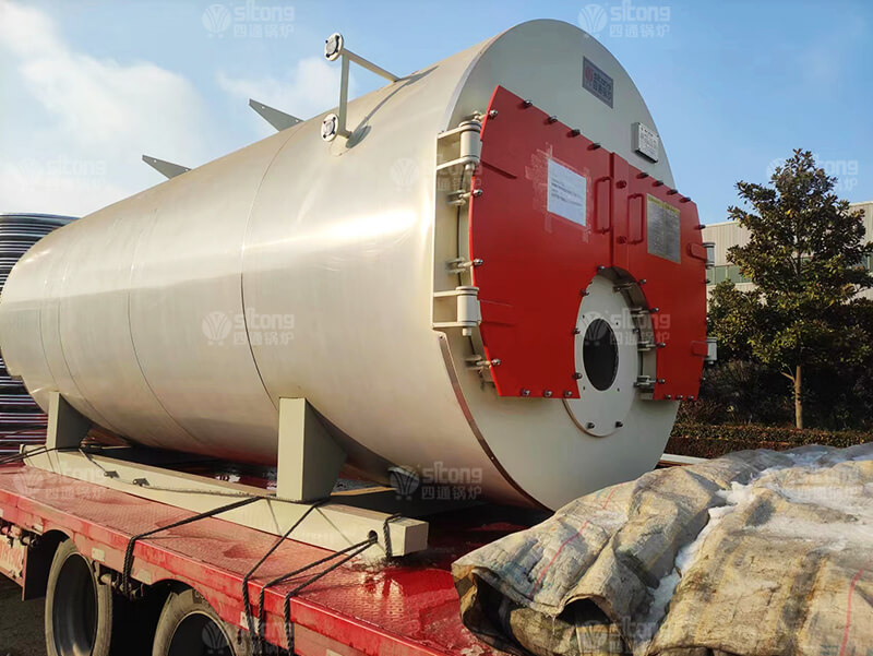 5ton Gas Fired Steam Boiler Used for Production of a Feed Mill in Peru