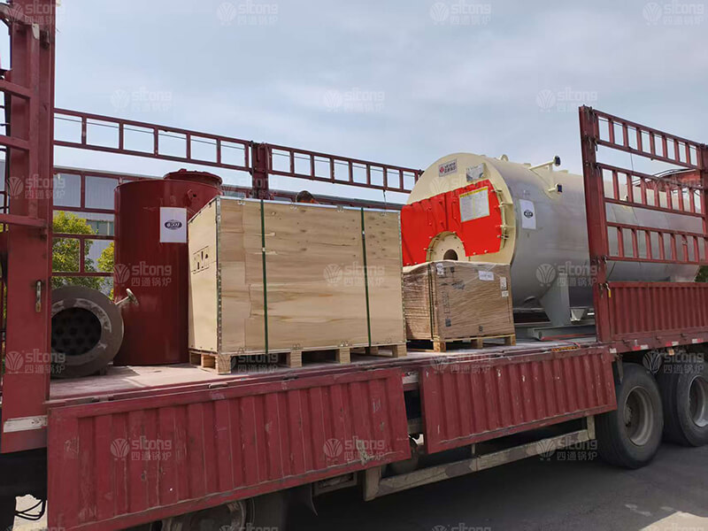 2 ton of Diesel and LPG Fired Steam Boiler Used for Production of a Cheese Enterprise in Yemen