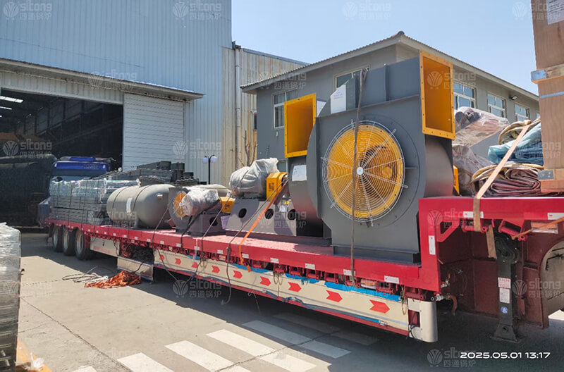 2 Sets of Reciprocating Grate Biomass Boiler Used for a Textile Factory in Pakistan