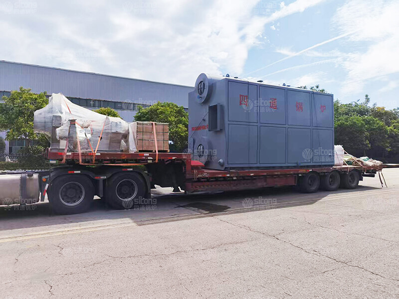 6 ton of Double Drums Coal & Wood Pellets Fired Chain Gate Boiler Shipped to the Philippines for 